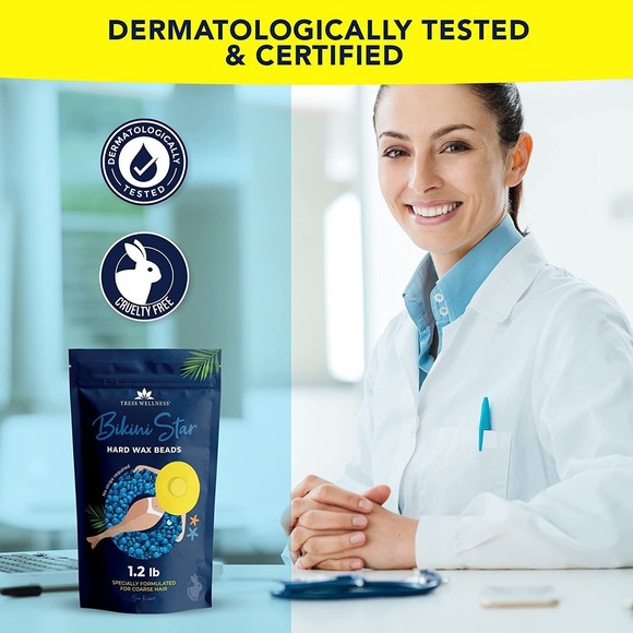 NWT Tress Wellness 1.2lb Bikini Wax Beads for Sensitive Skin - Picture 4 of 6